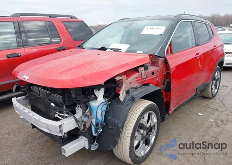 2018 Jeep Compass Limited 4X4 from USA, damaged, VIN 3C4NJDCBXJT360386